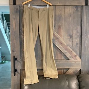 NIKE Dri Fit 34x 34 tan pant golf